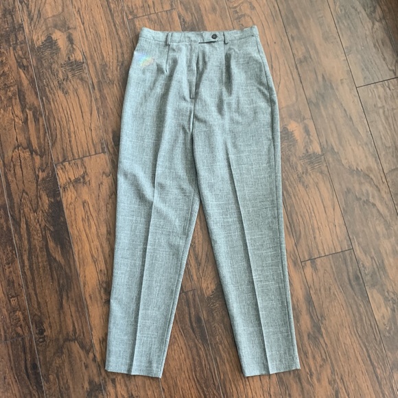 Women’s Vintage grey lightweight inclinations trousers size 10 - Picture 2 of 10